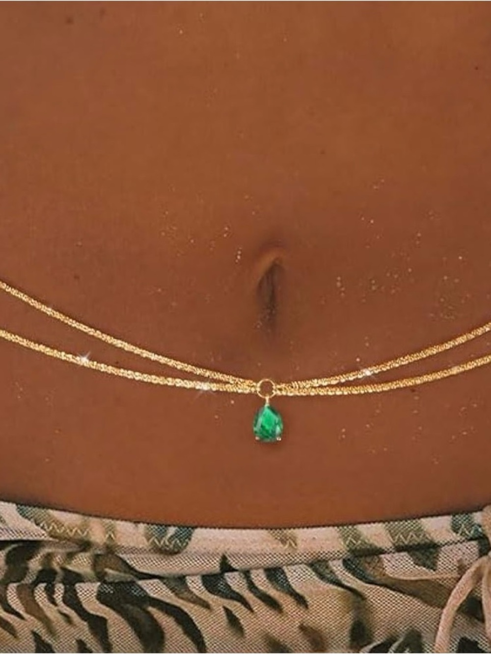 Adjustable Layered Belly Belt Chains Sparkle Beach Waist Beads Summer Bikini Wat